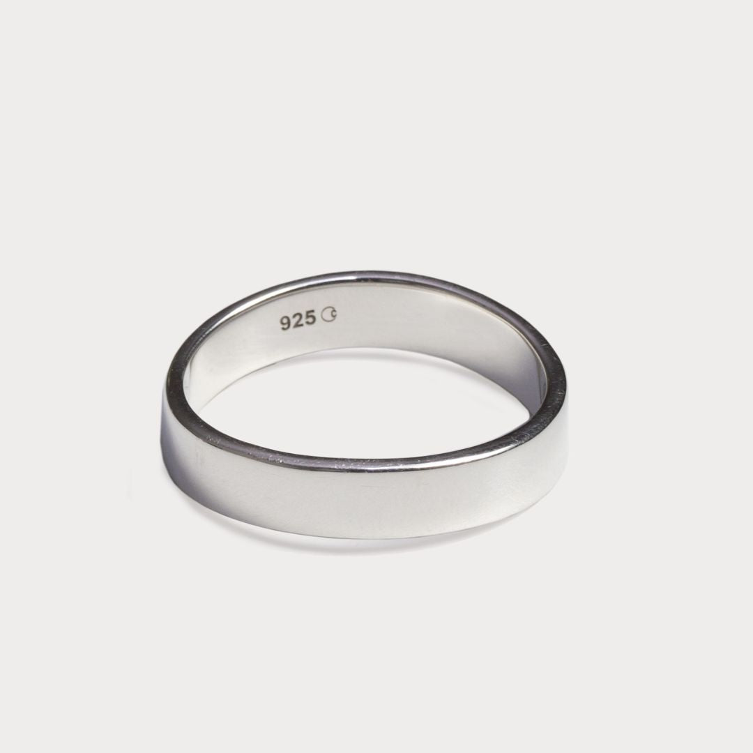 channing slim curved ring